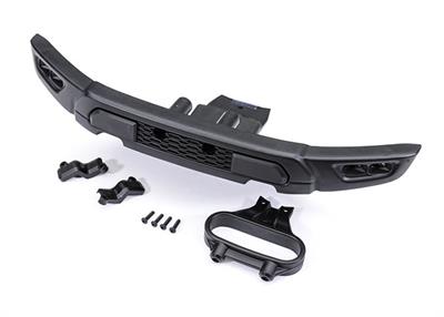 Traxxas - TRX10151 - Bumper, front/ bumper mount, front/ light covers (left & right)/ 2.5x10mm BCS (4) (fits Ford Raptor R)