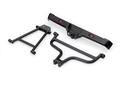 Traxxas - TRX10152 - Bumper, rear/ bumper mounts, rear (upper & lower) (fits Ford Raptor R)