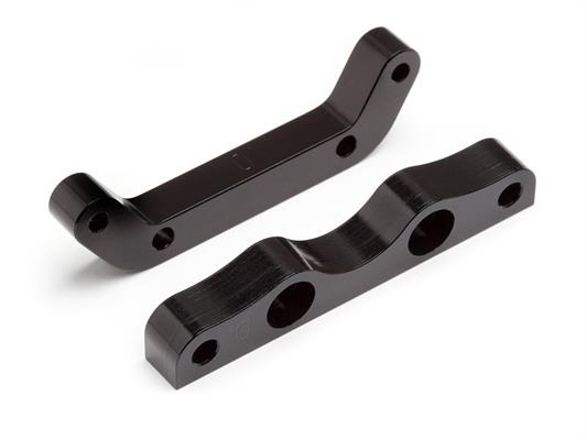 HPI - HP101768 - Alum.Suspension Holder (0 Deg) 6061 Trophys (Black