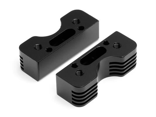 HPI - HP101771 - Cnc Engine Cooling Mount Set Trophy Series (Black)