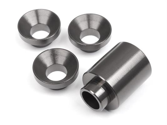 Spacer Set For Clutch Bell Holder (Gunmetal)