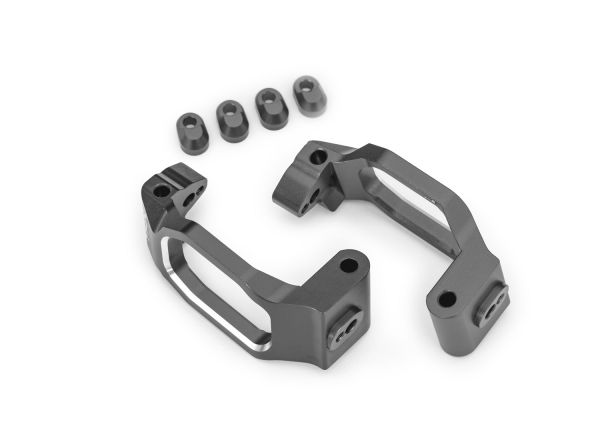 Steering Blocks Alu Blue (Pair) Maxx, Maxx Slash