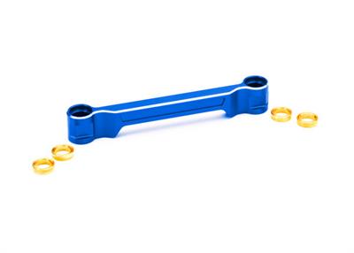 Traxxas - TRX10239-BLUE - Draglink, steering, 6061-T6 aluminum (blue-anodized)