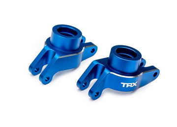Aluminum Stub Axle Carriers (L&R) Blue