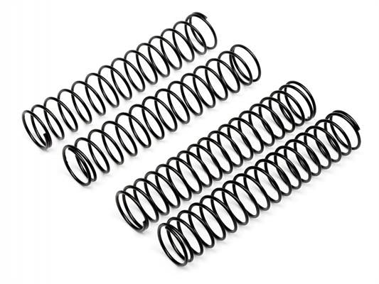 Shock Spring Set (Front/Rear/Black/4Pcs)