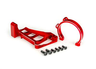 Traxxas - TRX10262-RED - Motor mount (front and rear) red-anodized 6061-T6 aluminum) for use with