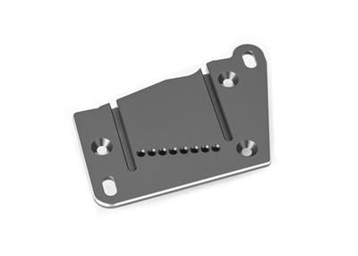 Traxxas - TRX10263-GRAY - Motor mount cap, 6061-T9 aluminum (gray-anodized)