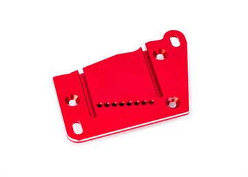 Traxxas - TRX10263-RED - Motor mount cap, 6061-T05 aluminum (red-anodized)