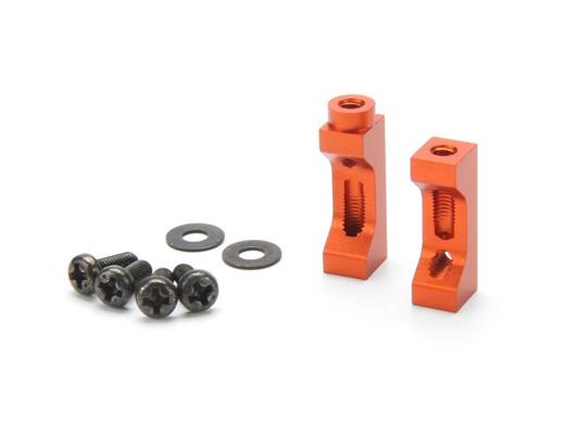 HPI - HP102910 - Aluminium Servo Mount Set (Orange)