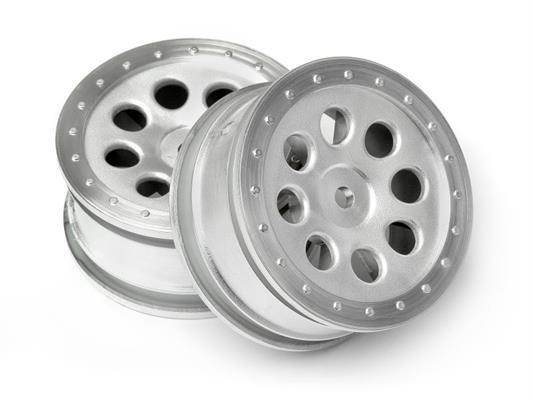 HPI - HP103037 - St-8 Wheel Matte Chrome (0Mm Offset/2Pcs)