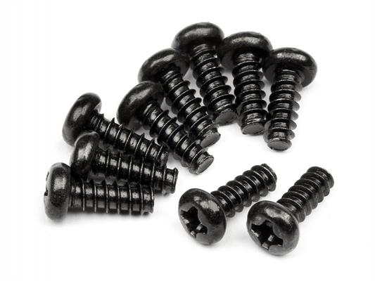 Tp. Button Head Screw M3X8Mm (10Pcs)