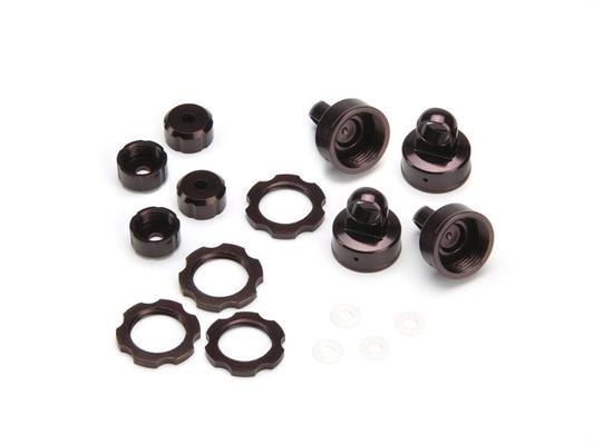 Shock Color Parts Set (Dark Brown Anodized)