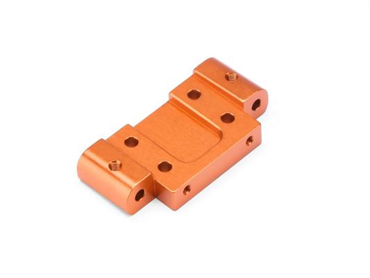 HPI - HP104867 - Aluminum Front Suspension Arm Mount (3 Deg/Orange)