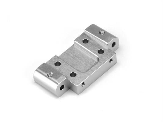 HPI - HP104869 - Aluminum Front Suspension Arm Mount (5 Deg/Silver)