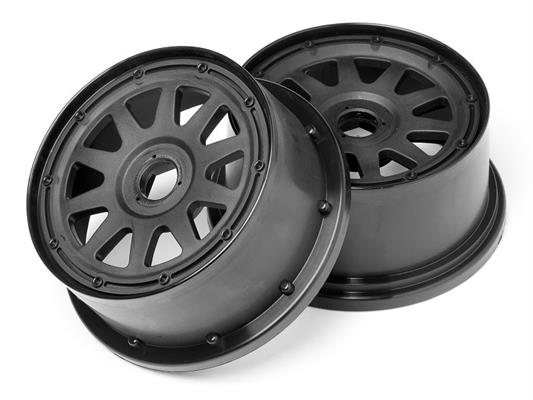 HPI - HP104971 - Tr-10 Wheel Black (120X65Mm/-10Mm Offset)