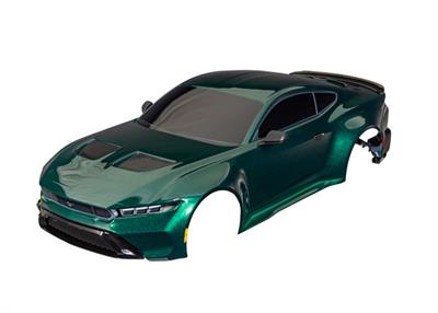 Traxxas - TRX10511-GRN - Body Ford Mustang Clipless Complete Green