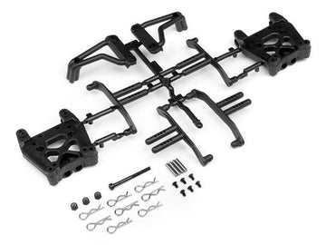 HPI - HP105312 - Shock Tower/Body Mount/Roll Bar Set