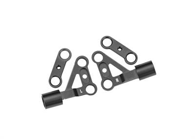 Traxxas - TRX10533-GRAY - Suspension Arms Front Upper Alu Gray (Pair) 4-Tec Drift