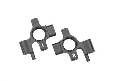 Traxxas - TRX10537-GRAY - Steering Block Alu Gray (2) 4-Tec Drift