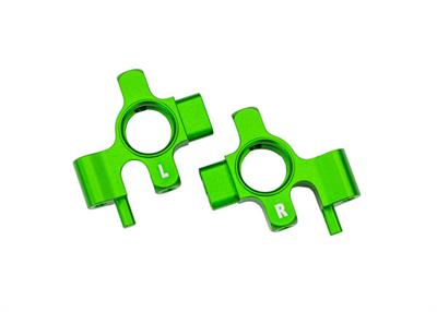 Traxxas - TRX10537-GRN - Steering Block Alu Green (2) 4-Tec Drift