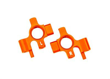 Traxxas - TRX10537-ORNG - Steering Block Alu Orange (2) 4-Tec Drift