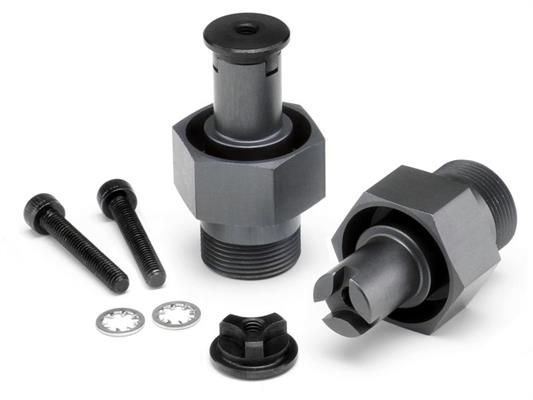 HPI - HP105612 - 24Mm Hd Front Hex Hub (Gunmetal)