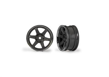 Traxxas - TRX10571 - Wheels 1.9 6-Spoke Gray Front (2)