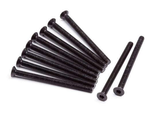 HPI - HP106427 - Flat Head Screw M3X40Mm (Hex Socket/10Pcs)