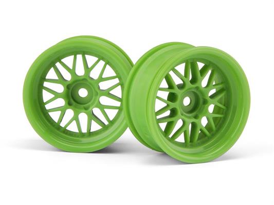 HPI - HP106772 - Hre C90 Wheel 26Mm Green (6Mm Offset/2Pcs)