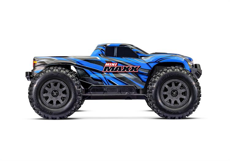 Traxxas - TRX107154-1 - Mini MAXX RTR TQ BL-2s Black USB-C Charger / 2s Li-Po