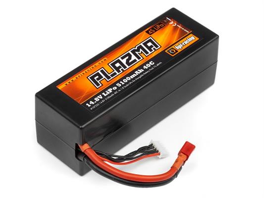 HPI - HP107225 - Plazma 14.8V 5100Mah 40C Lipo Battery Pack 75.48Wh