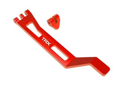 Traxxas - TRX10726-RED - Battery Hold-Down Alu Red Mini Maxx