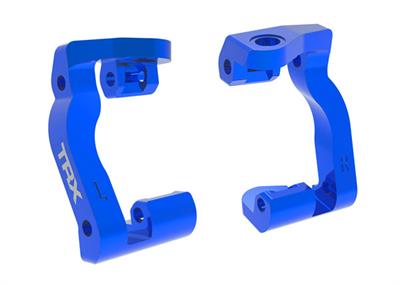 Traxxas - TRX10733-BLUE - Caster Blocks Alu Blue (Pair) Mini Maxx