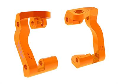 Traxxas - TRX10733-ORNG - Caster Blocks Alu Orange (Pair) Mini Maxx