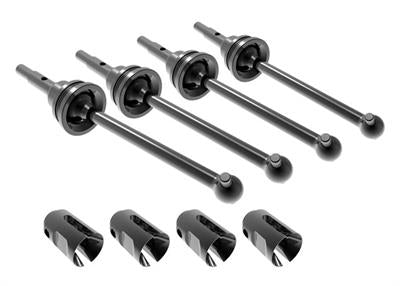 Traxxas - TRX10750X - Driveshafts Steel CV (4) Mini Maxx