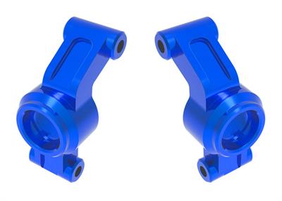 Traxxas - TRX10751-BLUE - Stub Axle Carriers Alu Blue (Pair) Mini Maxx