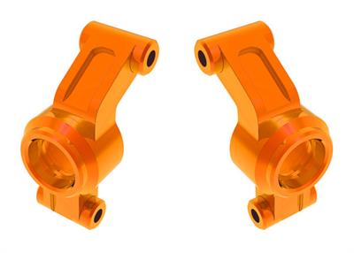 Traxxas - TRX10751-ORNG - Stub Axle Carriers Alu Orange (Pair) Mini Maxx