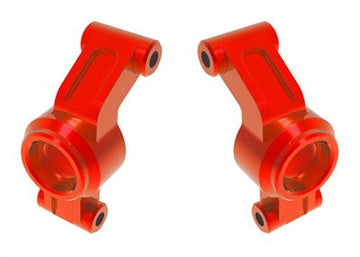 Traxxas - TRX10751-RED - Stub Axle Carriers Alu Red (Pair) Mini Maxx