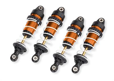 Traxxas - TRX10765-ORNG - Shocks GTR Long Complete Orange (4)