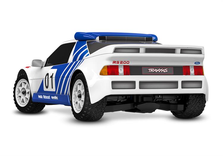 Mini Rally Ford RS200 RTR TQi VXL-3s - USB-C Laddare / 2s LiPo