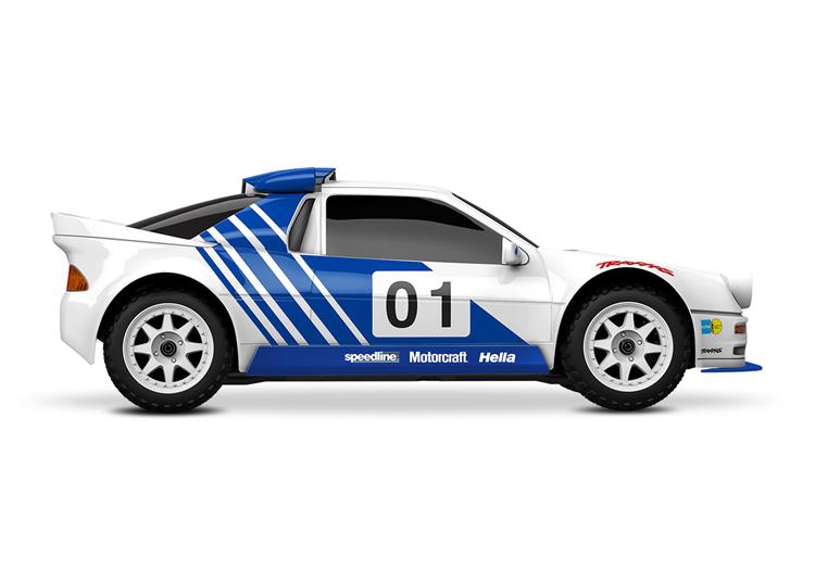 Mini Rally Ford RS200 RTR TQi VXL-3s - USB-C Oplader / 2s LiPo