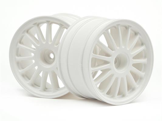 HPI - HP108075 - WR8 Tarmac Wheel White (2.2inch/57X35Mm/2Pcs)