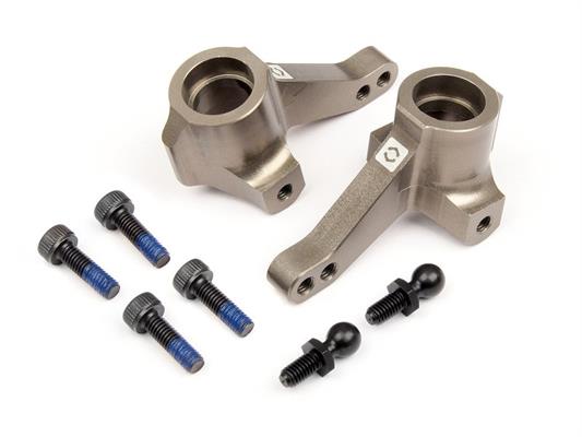 HPI Aluminum Knuckle Set Hard Anodized – til WR8 & Bullet. Maksimal styrke, præcision og cool look. Opgrader din RC-bil hos RC Kongen!