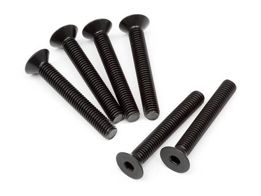 HPI - HP109068 - Flat Head Screw M5x35mm (Hex Socket/6pcs)