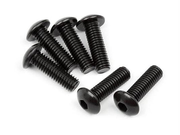 Button Head Screw M5x16mm (Hex Socket / 6pcs)