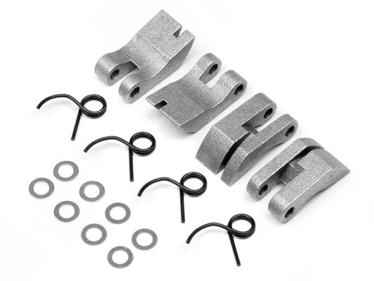 HPI - HP111350 - Aluminum Quadra Clutch Shoe/Spring Set