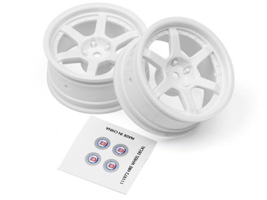 HPI - HP112813 - Hre C106 Wheel 26Mm White (6Mm Offset/2Pcs)