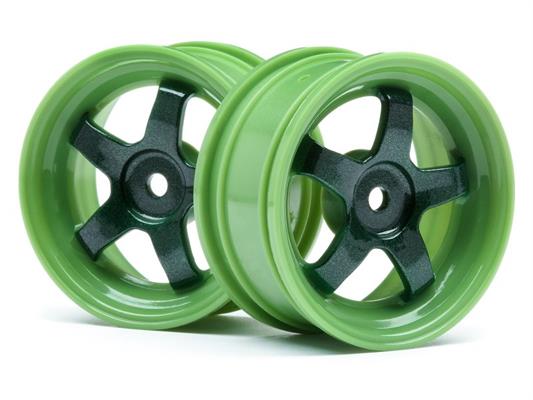 HPI - HP113095 - Work Meister S1 Wheel Green 26Mm (0Mm Os/2Pcs)