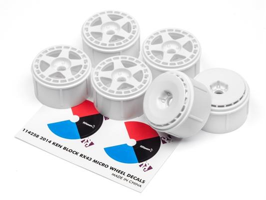 HPI - HP114371 - Fifteen52 Turbomac Wheel White (6Pcs)