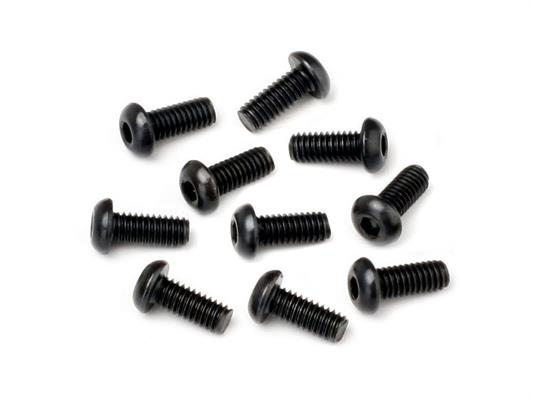 HPI - HP114761 - Button Head Screw M2.5X6Mm (Hex Socket/10Pcs)